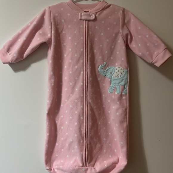 Carters Zip Up Sleeper 0-9 Months - Picture 2 of 3